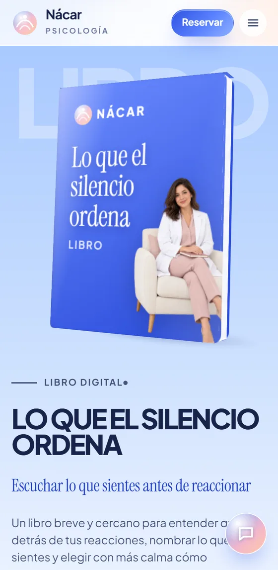 Página de venta de un libro con portada en 3D